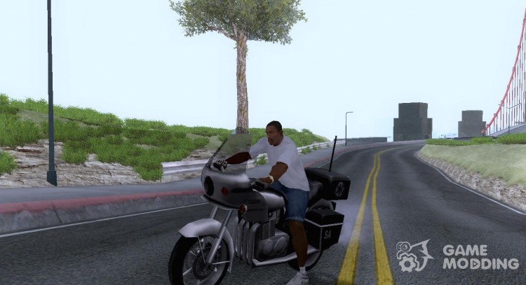 Турецкий полицейский мотоцикл для GTA San Andreas