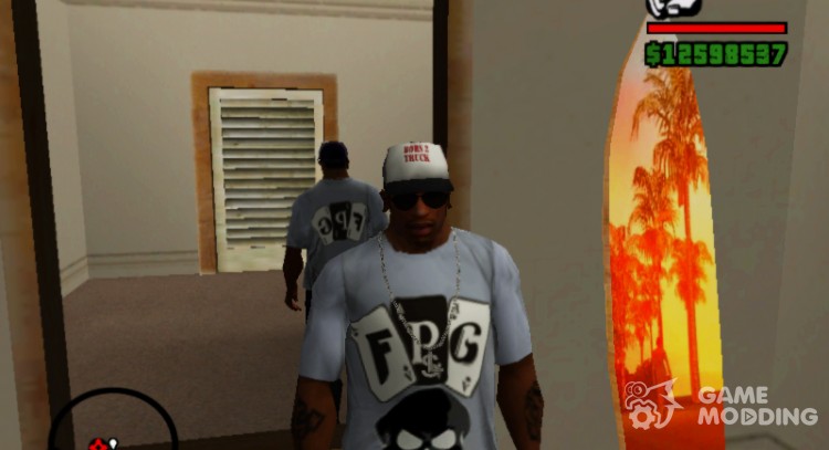 Camiseta De F. P. G para GTA San Andreas