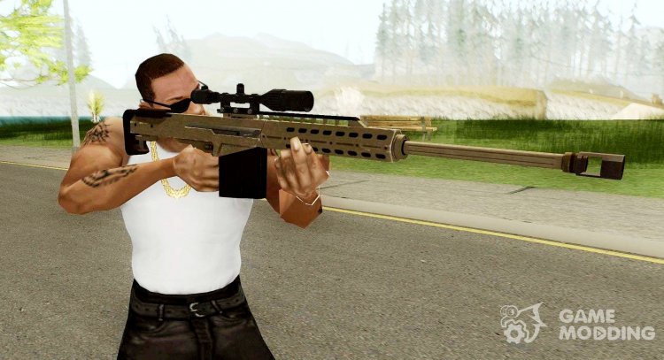 Heavy Sniper GTA V (Army) for GTA San Andreas