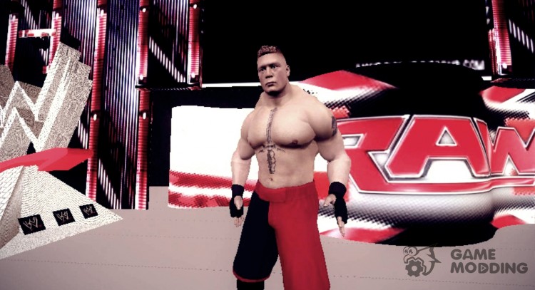 WWE Brock Lesnar for GTA San Andreas