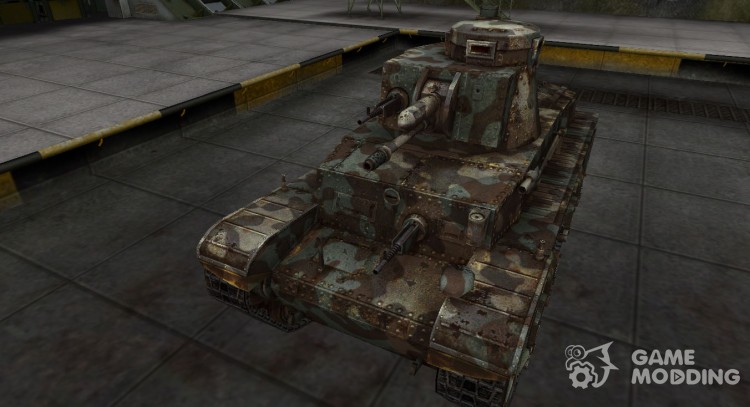 Diamante de camuflaje para el Panzer 35 (t) para World Of Tanks