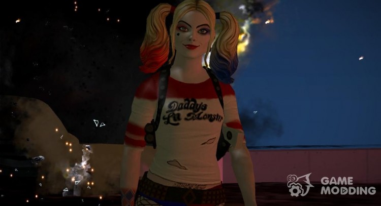 Harley Quinn Suicide Squad para GTA San Andreas