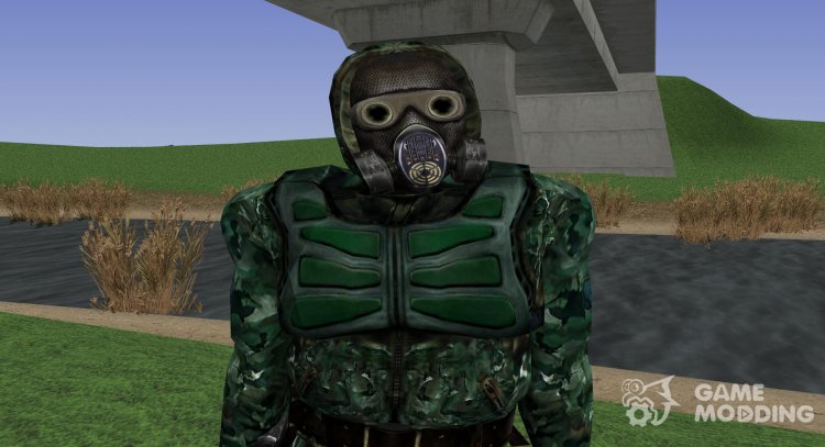 A member of the group Arthanari of S. T. A. L. K. E. R. v.1 for GTA San Andreas