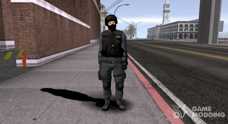 Nuevos Policias from GTA 5 (swat) для GTA San Andreas