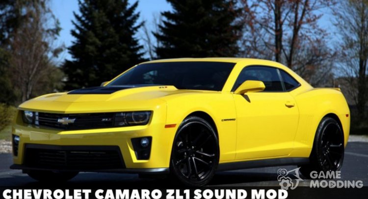 Chevrolet Camaro ZL1 Sonido mod para GTA San Andreas