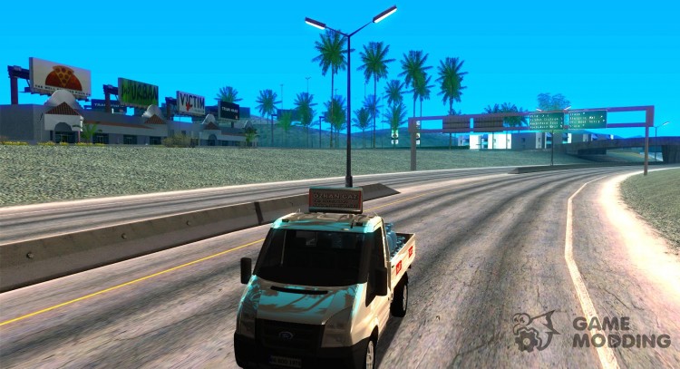 Tránsito de Ford Pickup 2008 para GTA San Andreas