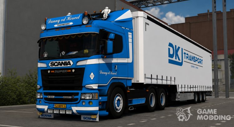 Scania R520 Danny vd Heuvel for Euro Truck Simulator 2