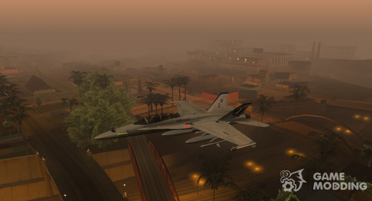F-18D Hornet для GTA San Andreas