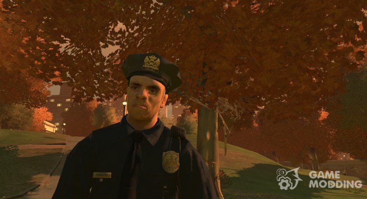Полицейская униформа из GTA V для GTA 4