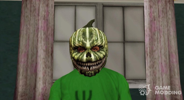Pumpkin mask v3 (GTA Online) for GTA San Andreas
