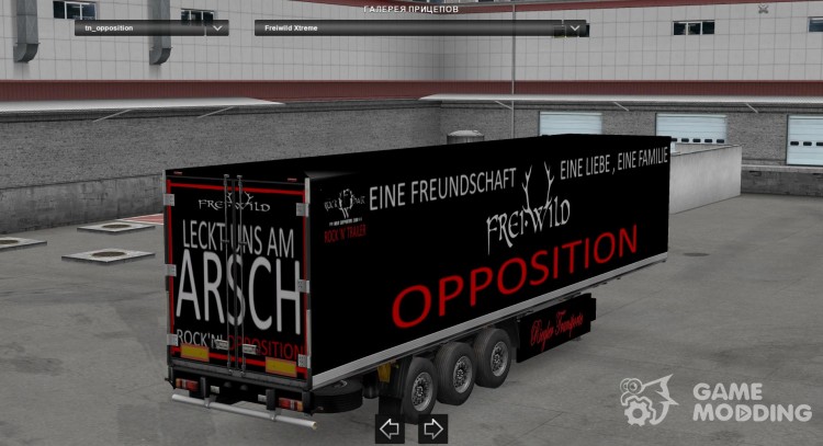 Freiwild TourTruck 2015 Trailer V 1.0 for Euro Truck Simulator 2