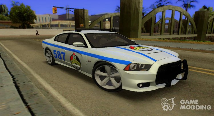 Dodge Charger SRT8 2012 Iraqi Police для GTA San Andreas