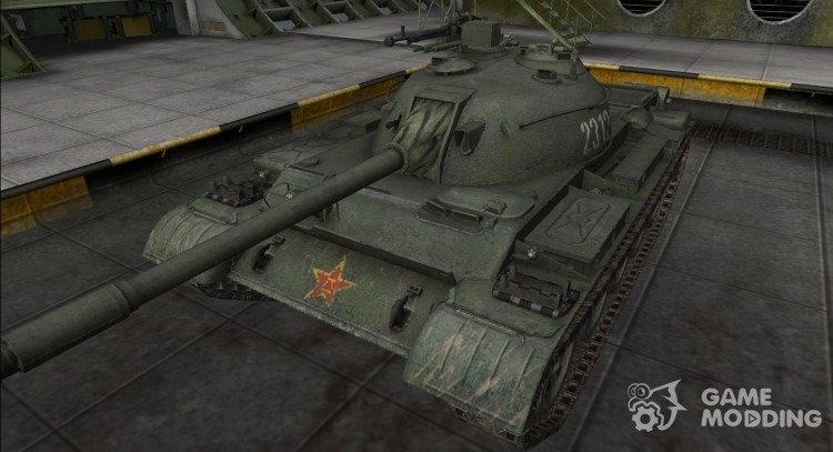 La piel de los tipo 62 para World Of Tanks