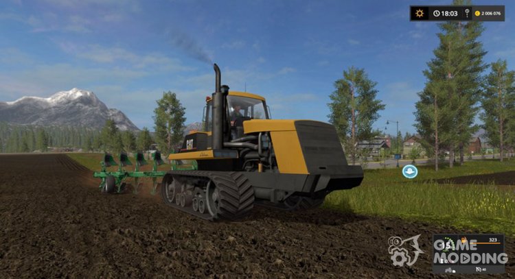 Caterpillar 75C для Farming Simulator 2017