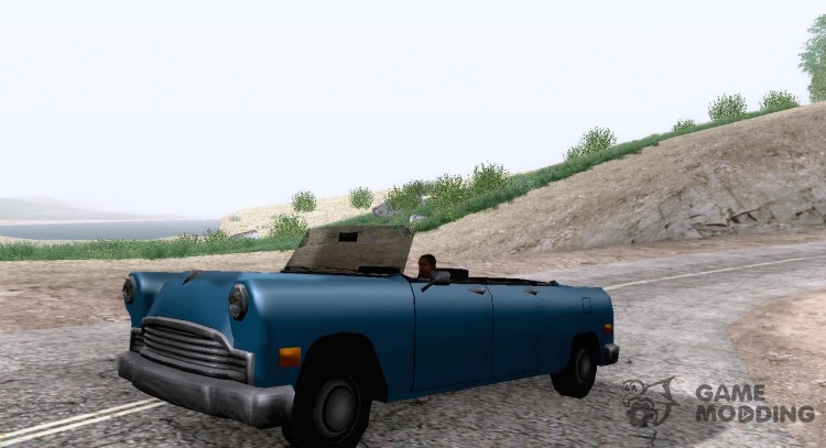Такси кабриолет для GTA San Andreas