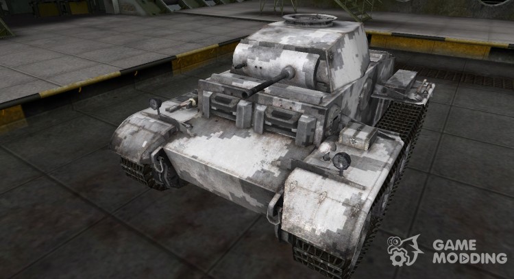 Camouflage skin for PzKpfw II Ausf. (J) for World Of Tanks