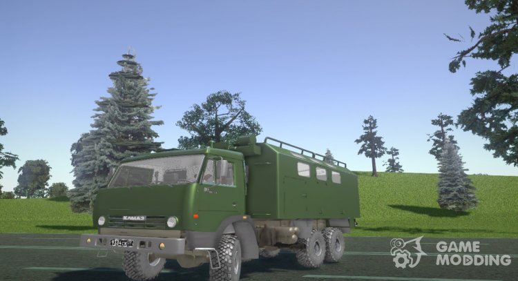 KamAZ-55111 Military Kung for GTA San Andreas