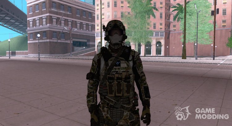 Delta Force soldier from BO2 for GTA San Andreas