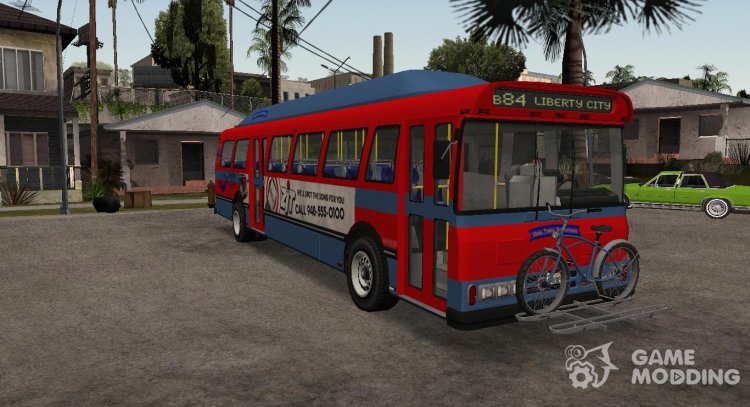 GTA IV Brute Bus (VehFuncs) for GTA San Andreas