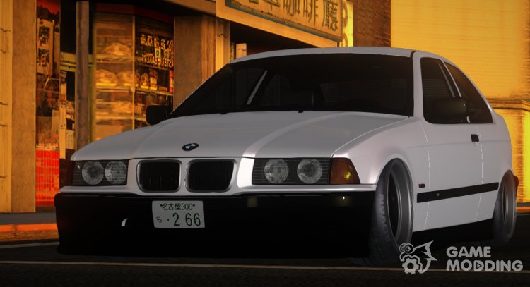 1998 года BMW 323ti (Е36 компакт) - АЕ86 стиль для GTA San Andreas