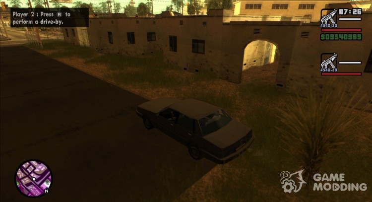 2-Player Mode Enhancements для GTA San Andreas