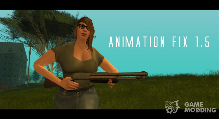 Animation Fix 1.5 for GTA San Andreas