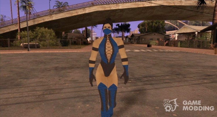 The voice of Kitana from Mortal Kombat and women's animation for GTA San Andreas