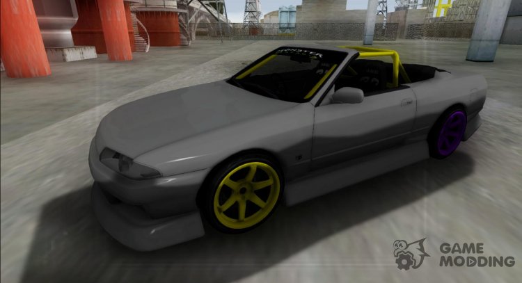 Nissan Skyline R32 Cabrio Deriva De Monster Energy para GTA San Andreas