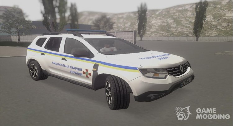 Renault Duster 2020 Национальная Гвардия Украины для GTA San Andreas