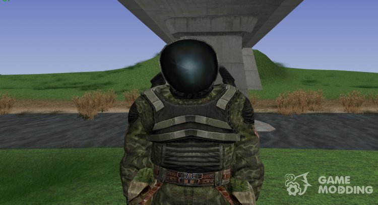 Member of the group the Dead in a scientific suit of S. T. A. L. K. E. R for GTA San Andreas