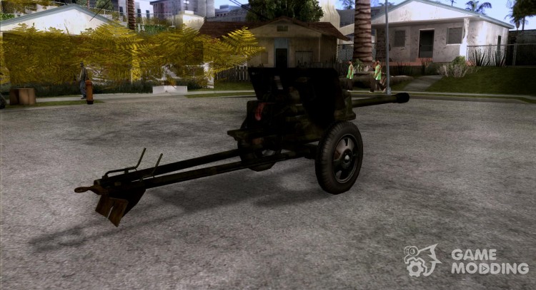 The ZiS-3 gun for GTA San Andreas