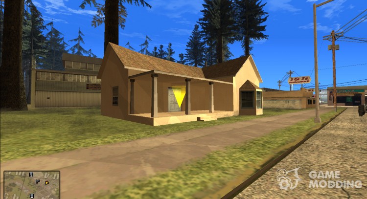 Новый дом в Angel Pine для GTA San Andreas
