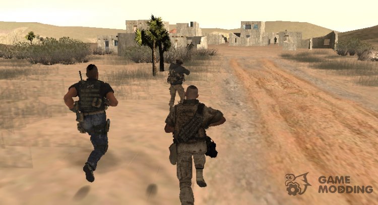 Call Of Duty для GTA San Andreas