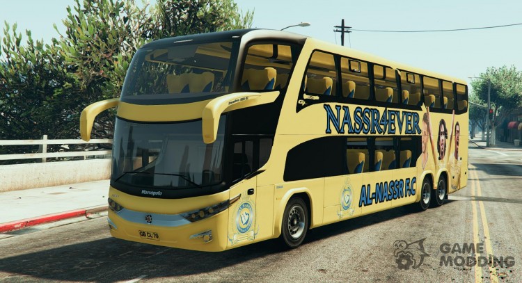 Al-Nassr F.C Bus for GTA 5