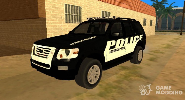 2010 Ford Explorer Police Interceptor for GTA San Andreas