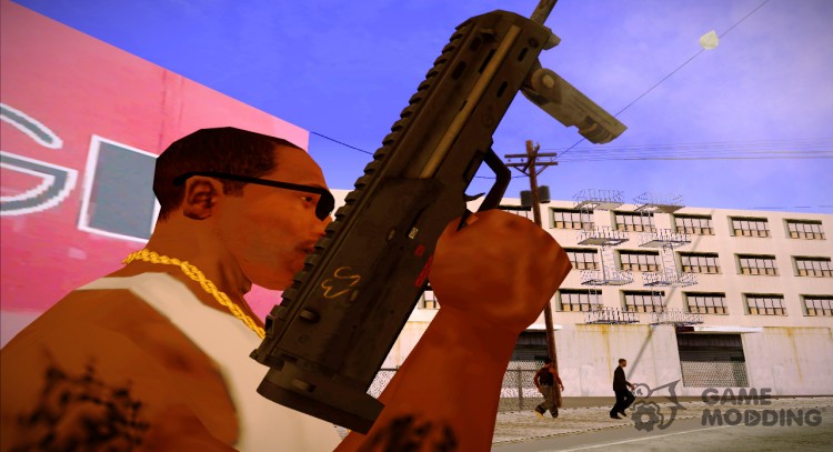 H&K MP7 из Warface для GTA San Andreas
