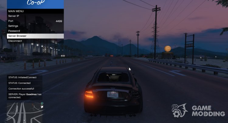 Multiplayer Co-op 0.9 for GTA 5