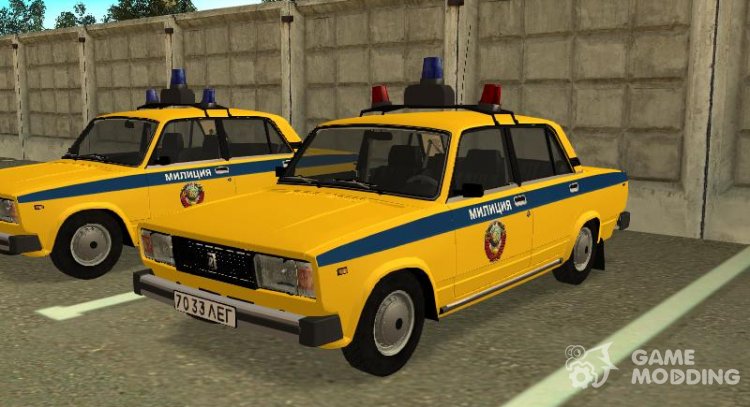 VAZ-2105 Police of the USSR 1982 for GTA San Andreas
