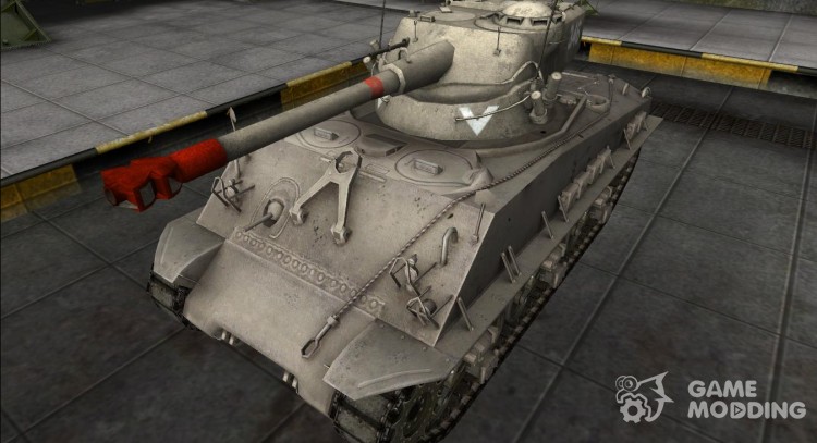 The skin for the M4A3E8 Sherman (remodel) for World Of Tanks