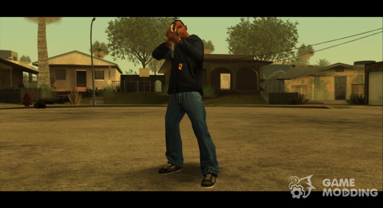 CJ new clothes at the beginning of the game 2.0 for GTA San Andreas