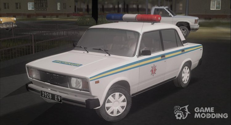 ВАЗ-2105 Военная Автоинспекция Украины для GTA San Andreas