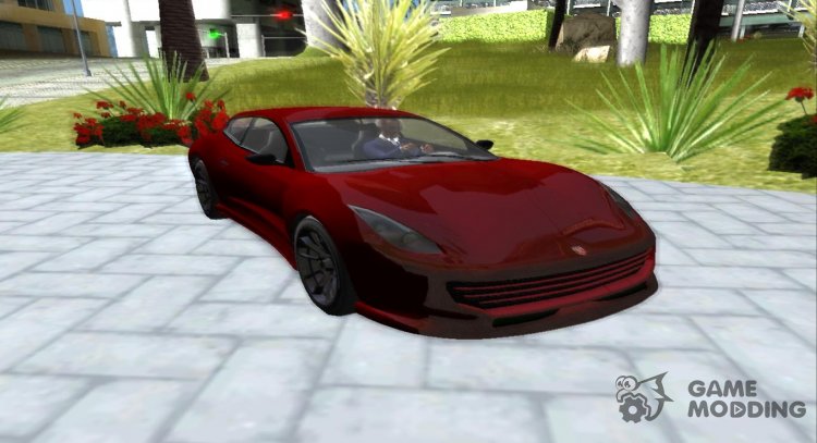GTA V Grotti Bestia 3.4 Sport для GTA San Andreas