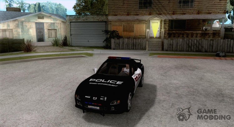 Mazda RX-7 policía para GTA San Andreas