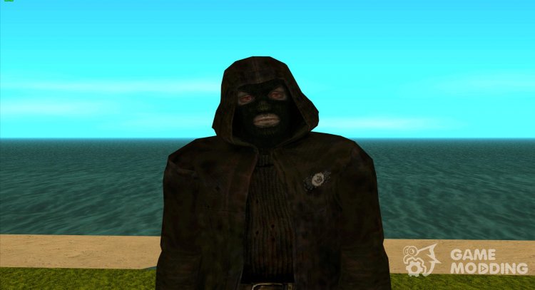 A member of the group Harbingers of Ejection in a raincoat from S.T.A.L.K.E.R v.2 for GTA San Andreas