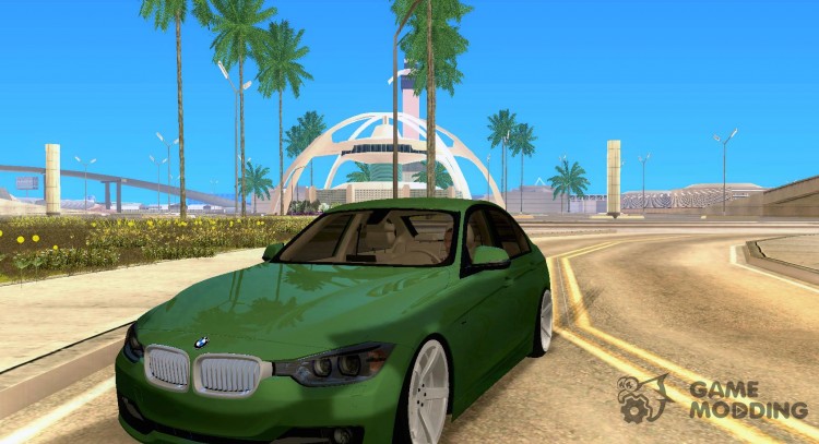 BMW 3 Series F30 2012 Stanced for GTA San Andreas