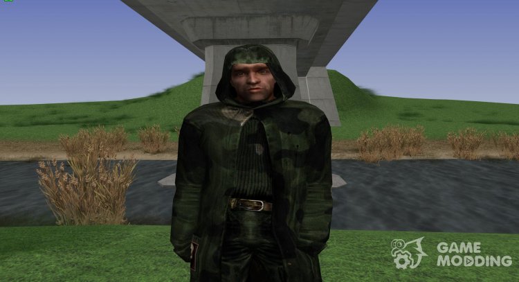 Miembro de la agrupación Suicidas en la capa de S. T. A. L. K. E. R v.3 para GTA San Andreas