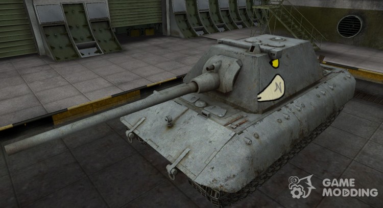 Мультяшный скин для E-100 для World Of Tanks