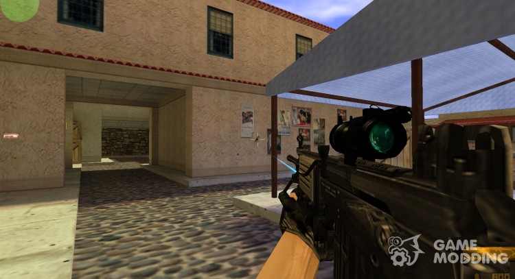TACTICAL GALIL ON VALVE'S ANIMATION (UPDATE) for Counter Strike 1.6