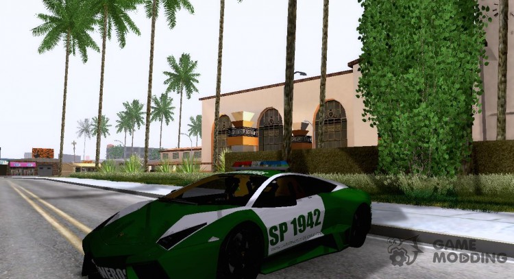 Lamborghini Reventon cuerpo de carabineros de chile para GTA San Andreas