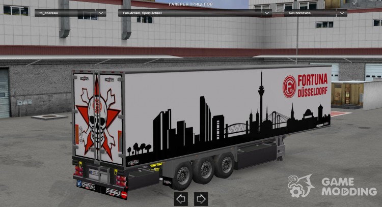 Fortuna Düsseldorf Trailer para Euro Truck Simulator 2